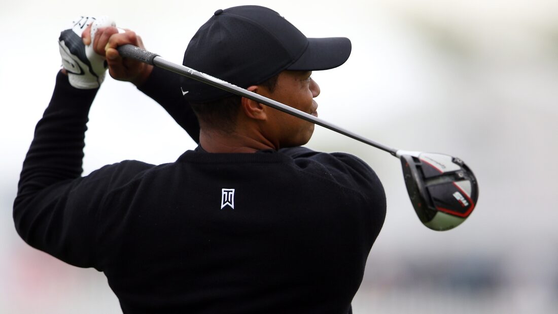 Tiger Woods back at driving range: &#8216;Making progress&#8217;