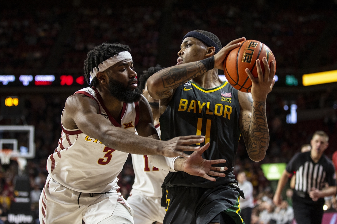 Top 25 roundup: #1 Baylor holds off #8 Iowa State