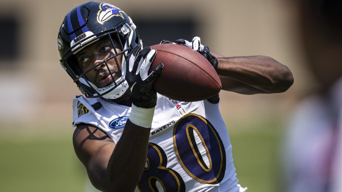 Report: Ravens looking to trade WR Miles Boykin
