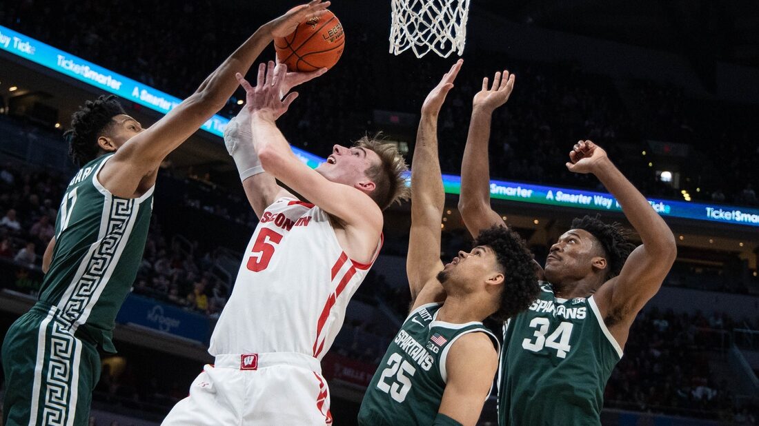 Michigan State hands #12 Wisconsin second straight loss