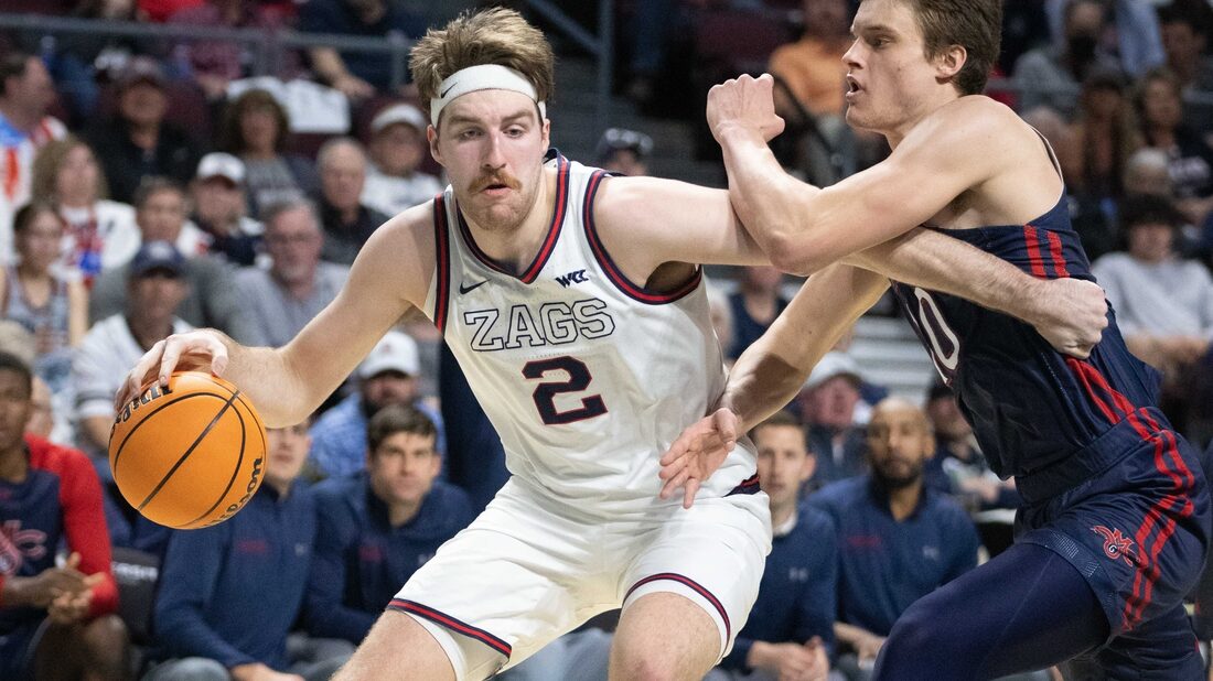 Top-seeded Gonzaga begins latest quest for first NCAA tourney title