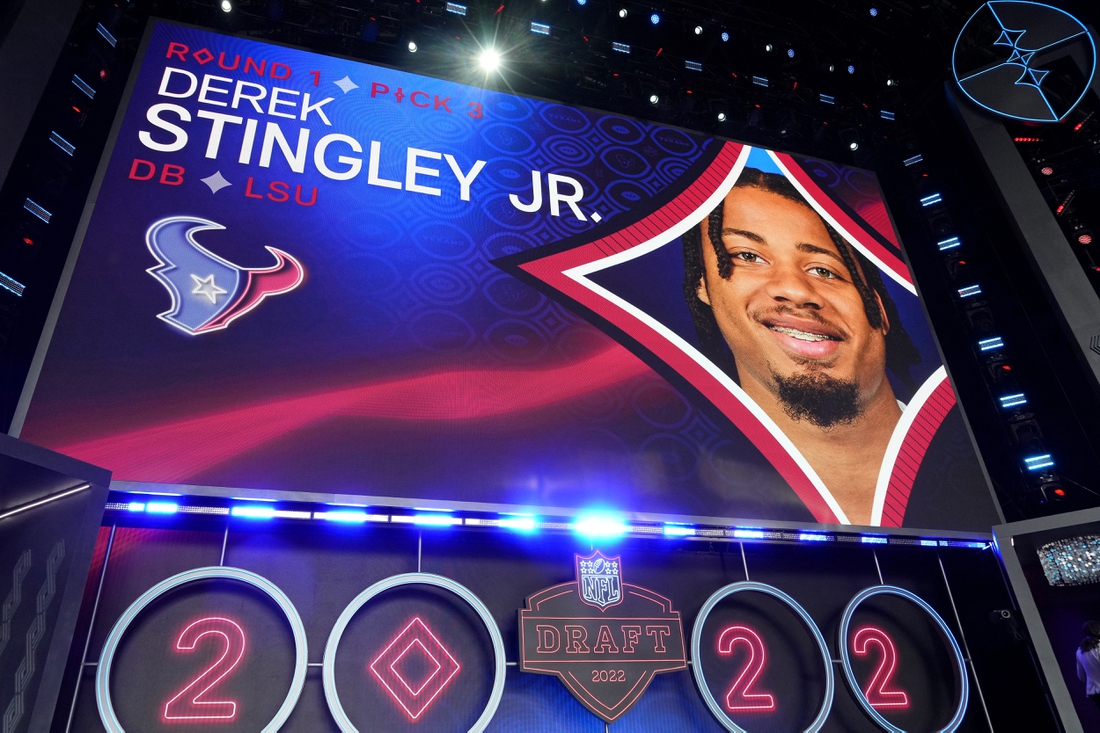 Reports: Texans sign CB Derek Stingley Jr. to $34.7M deal