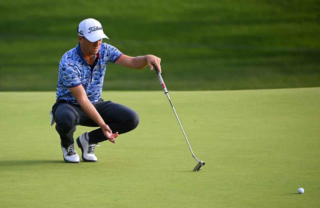 Justin Thomas slides into PGA Championship lead with another 67